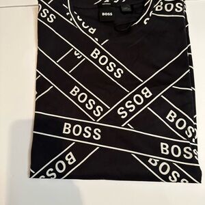 Boss Black and White Logo Tee